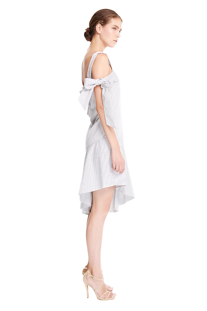 side view of the dress
