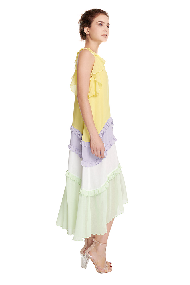 side view of the dress