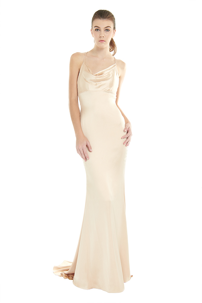 front view of the dress