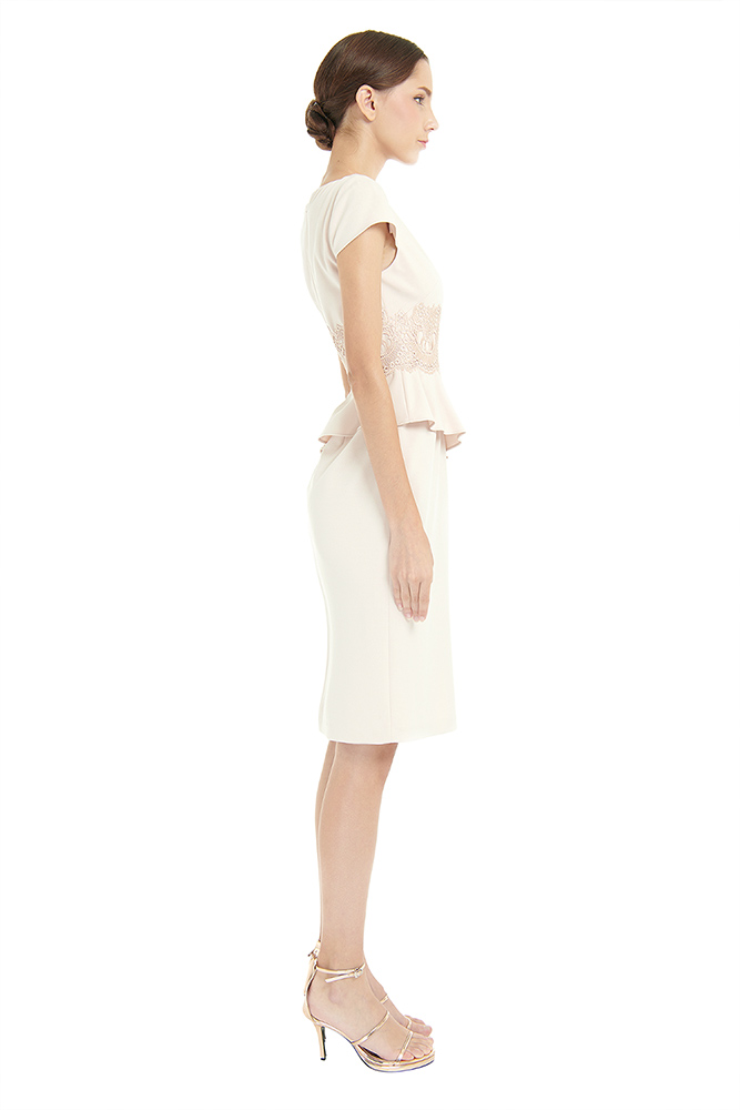 side view of the dress