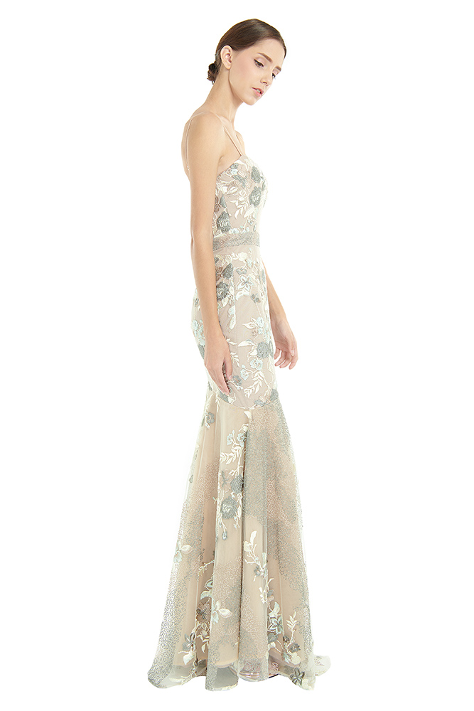 side view of the dress
