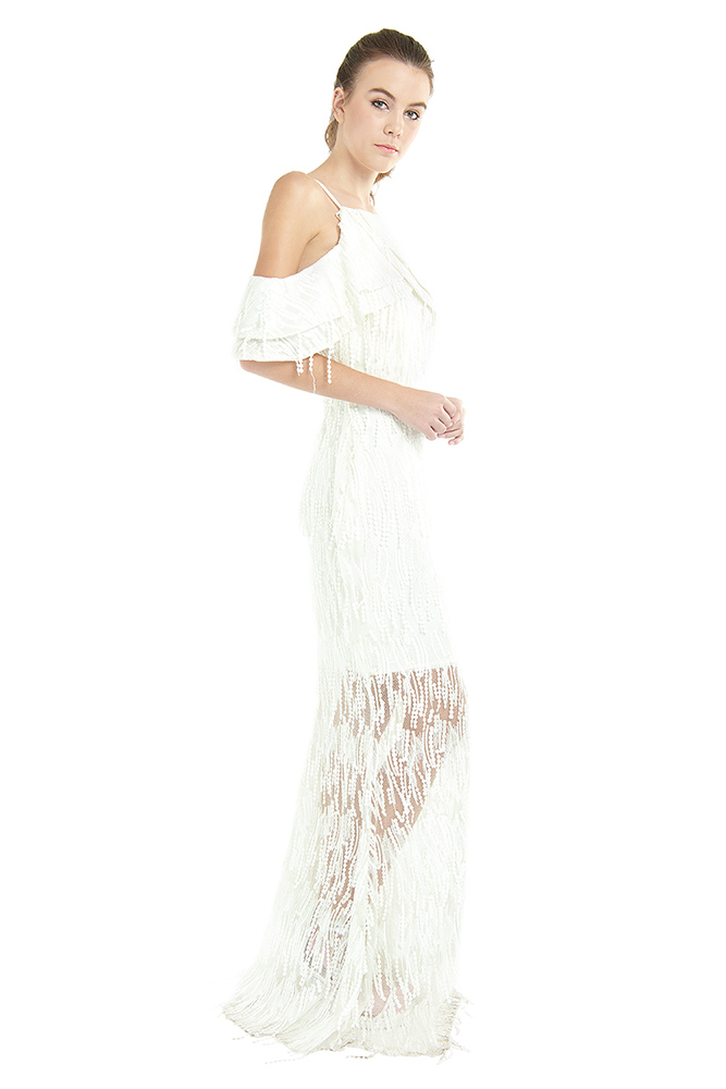 side view of the dress