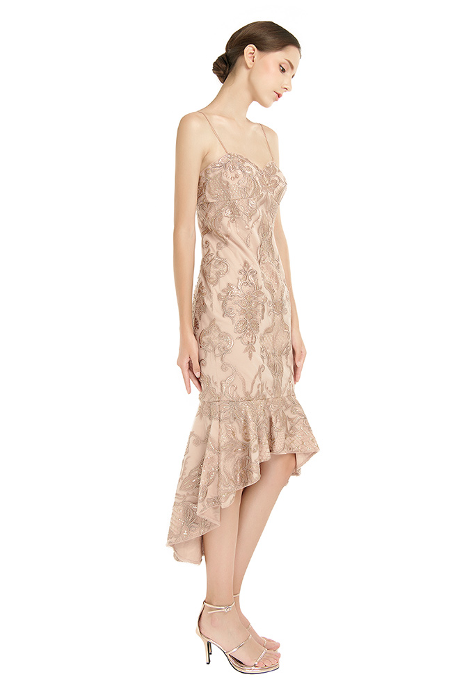 side view of the dress