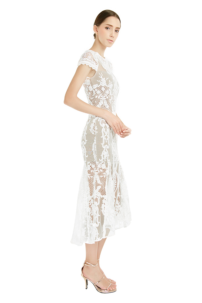 side view of the dress