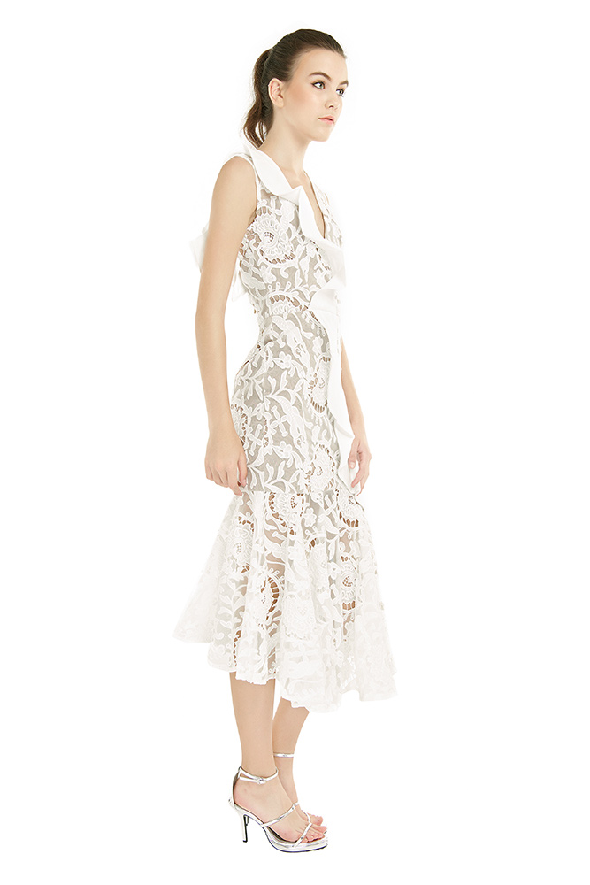 side view of the dress