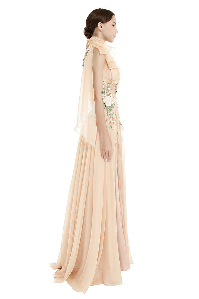 side view of the dress