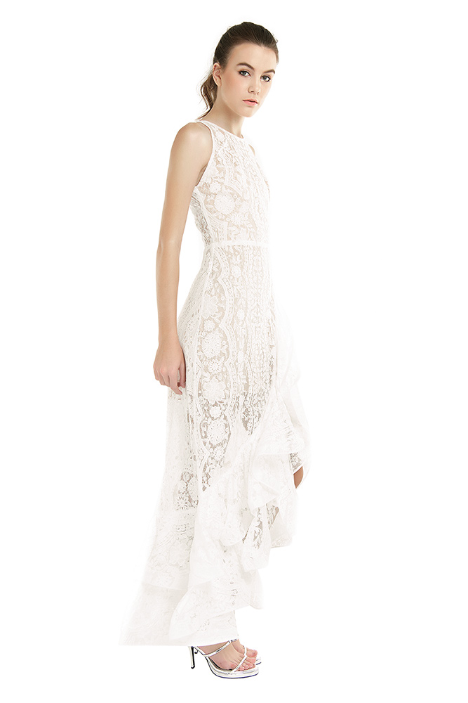 side view of the dress