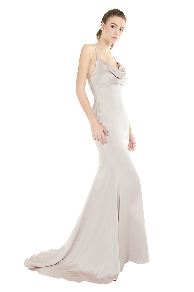 side view of the dress