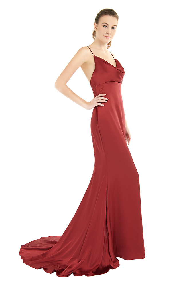 side view of the dress