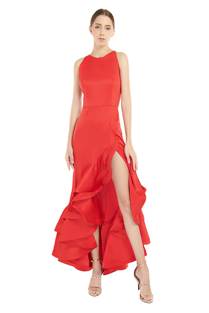 front view of the dress