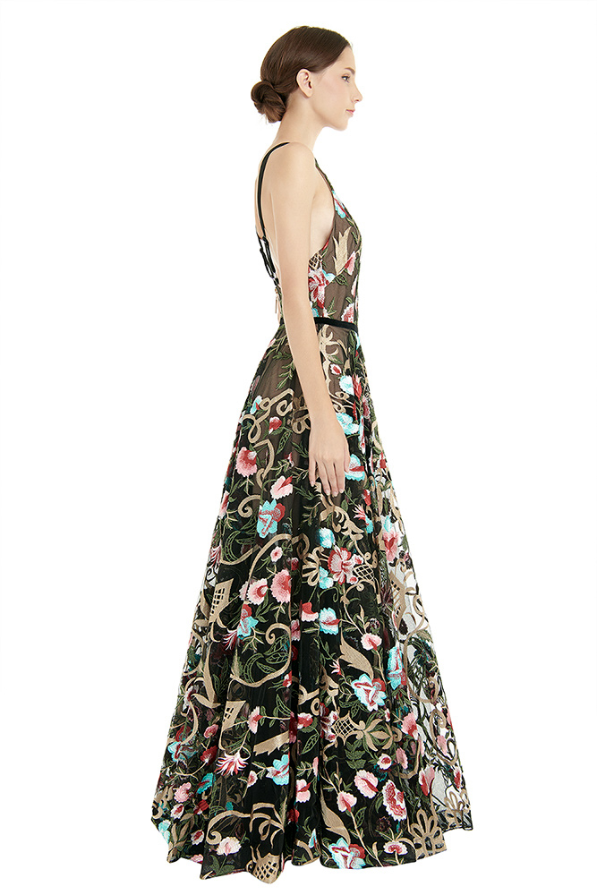 side view of the dress
