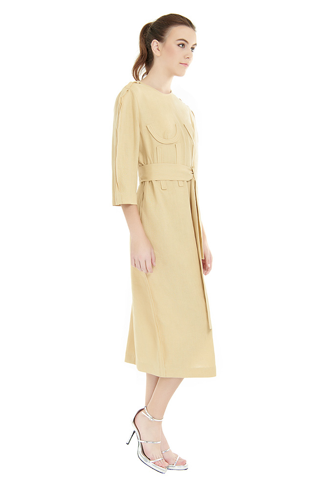 side view of the dress