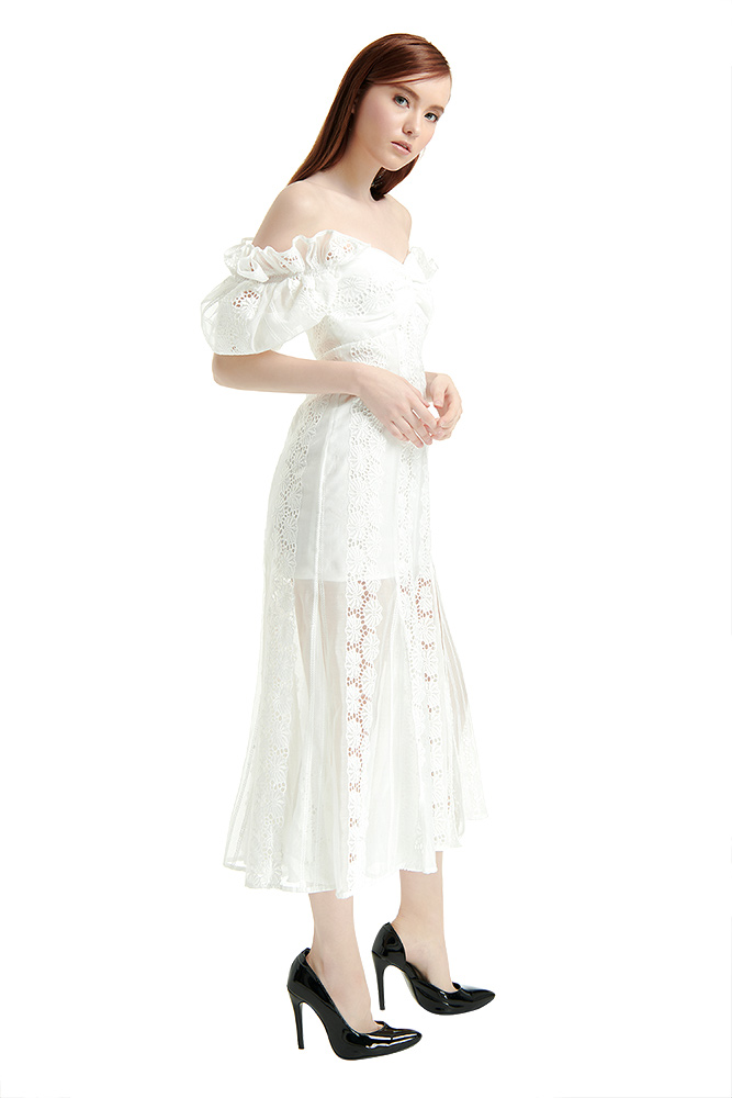 side view of the dress