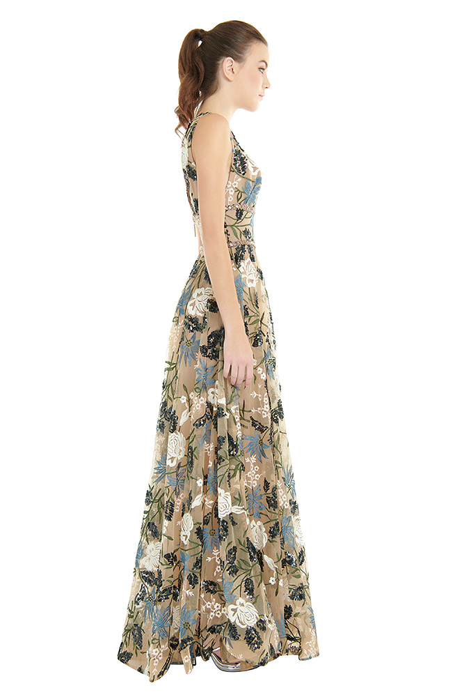 side view of the dress