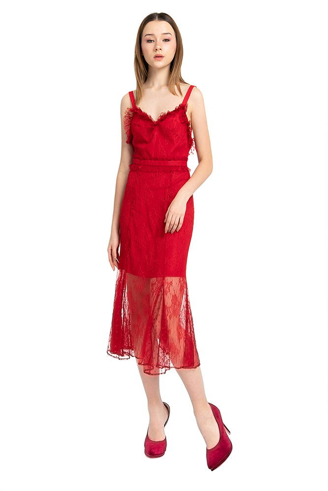front view of the dress